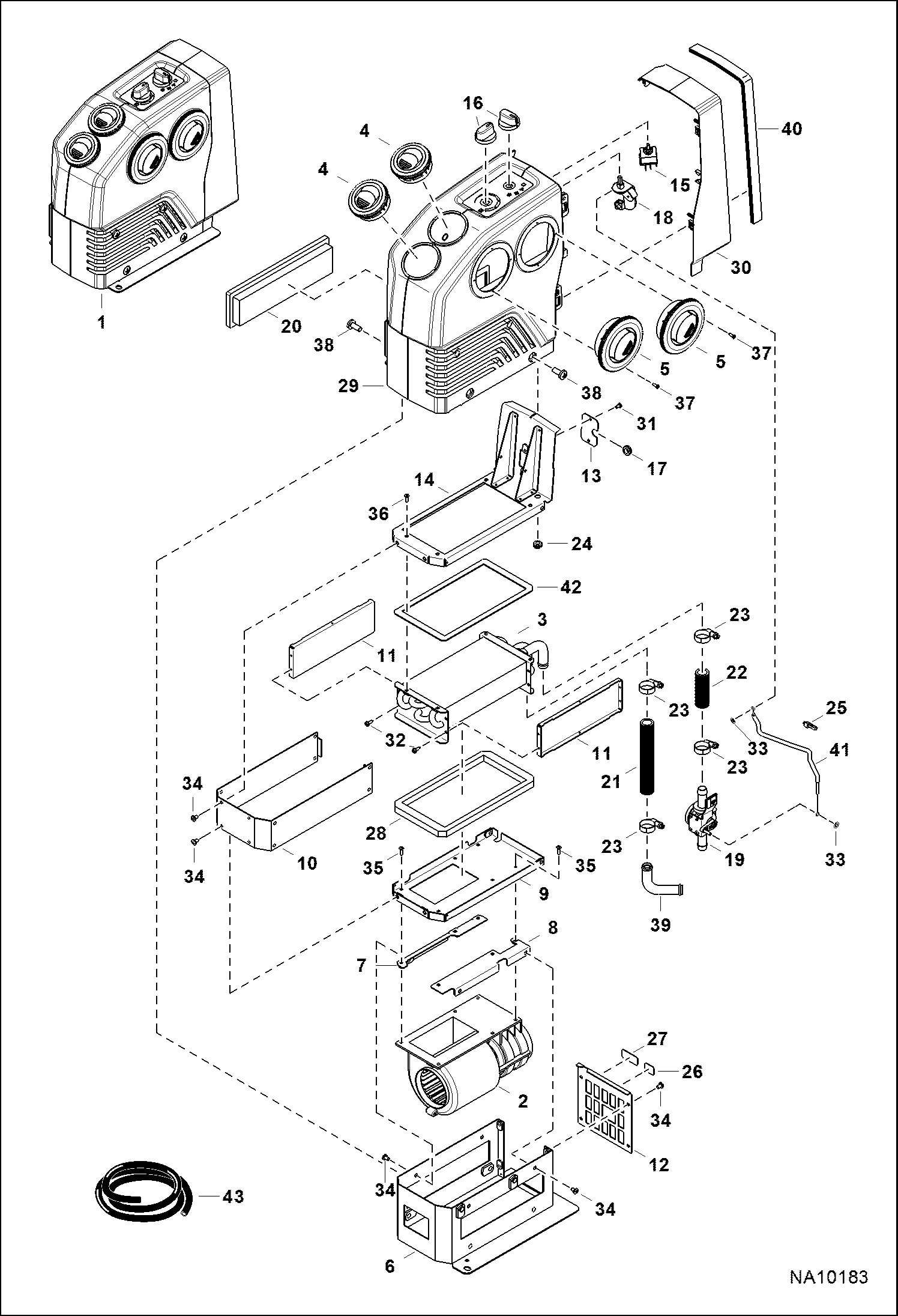 ОБОГРЕВАТЕЛЬ (ОБОГРЕВАТЕЛЬ В СБОРЕ)