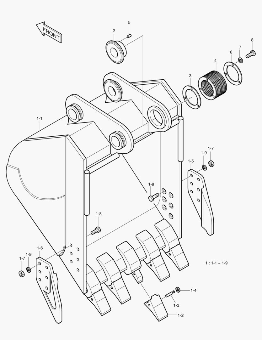 5171 BUCKET-1.3MВі