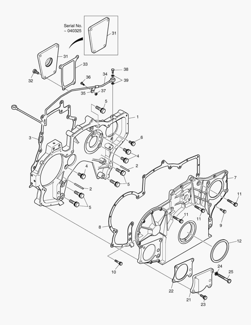 КАРТЕР РАСПРЕДЕЛИТЕЛЬНЫХ ШЕСТЕРЕН