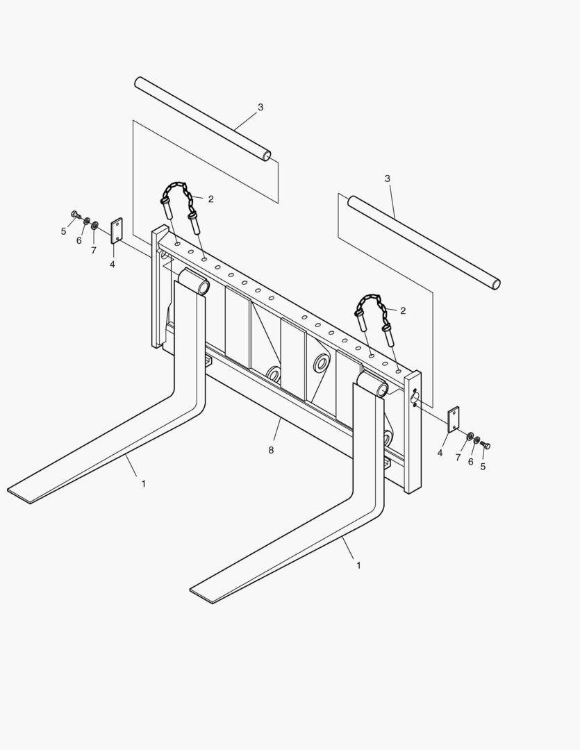 ПАЛЛЕТНЫЕ ВИЛЫ В СБОРЕ