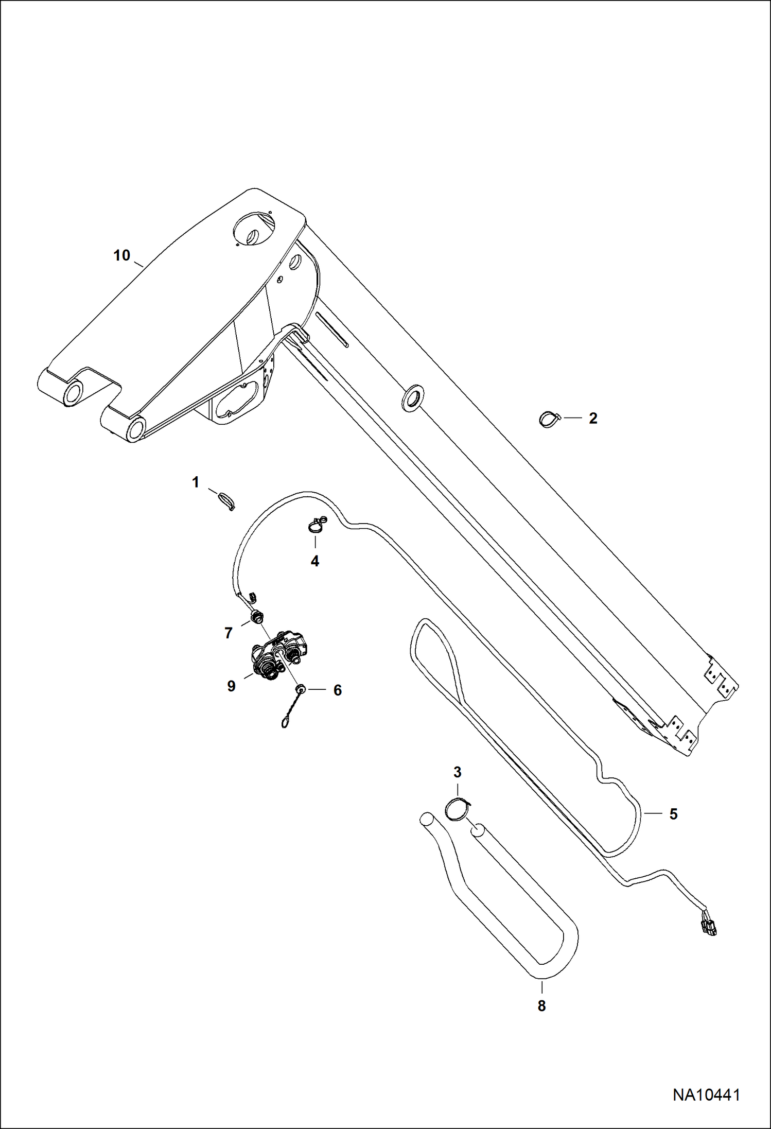ЭЛЕКТРОСХЕМА СТРЕЛЫ