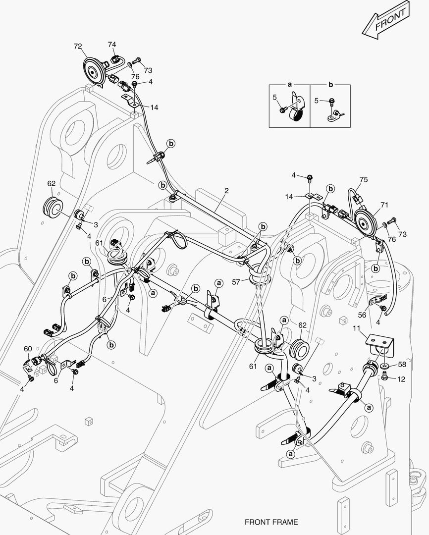 1660 ELECTRIC PARTS - FRONT [10001~10009]