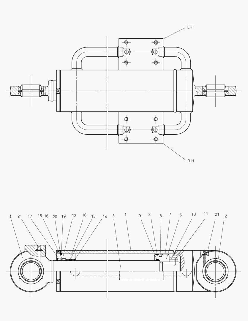 6540 DOZER CYLINDER [1~635]