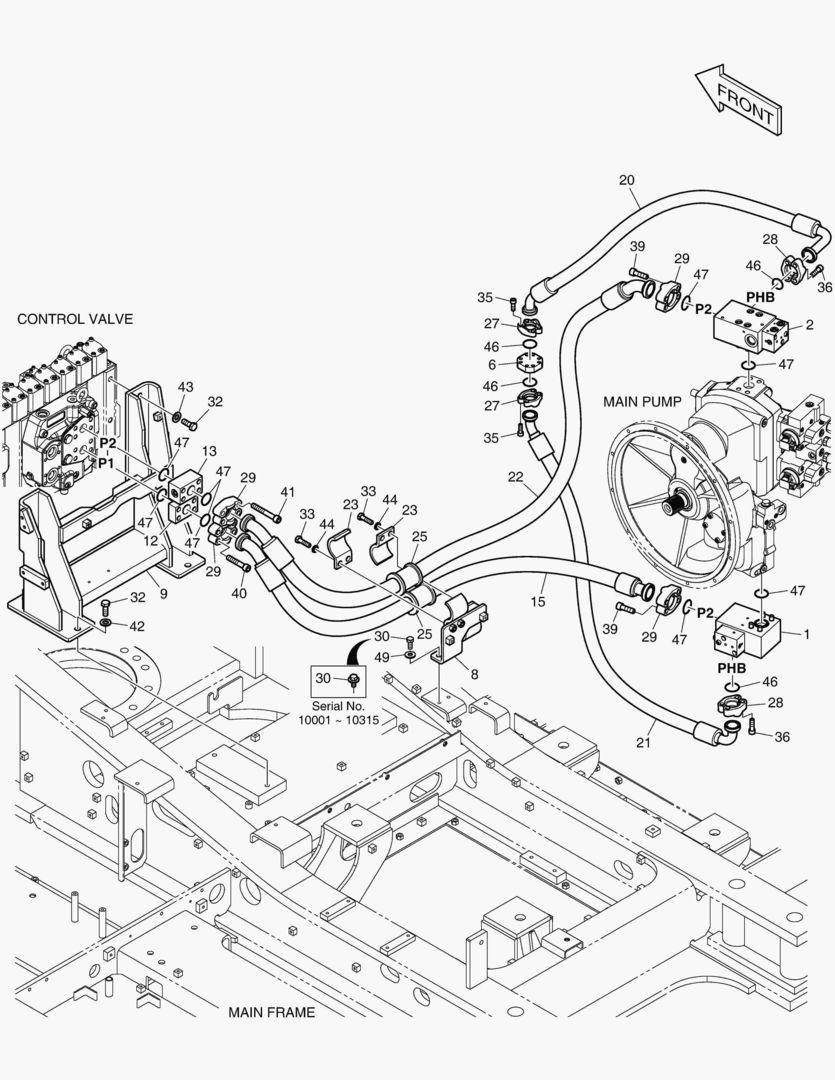 ГЛАВНАЯ МАГИСТРАЛЬ(1) - НАСОС
