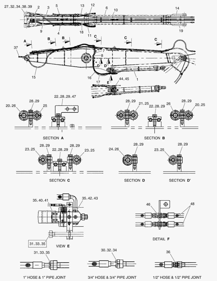 ГИДРОСИСТЕМА СТРЕЛЫ