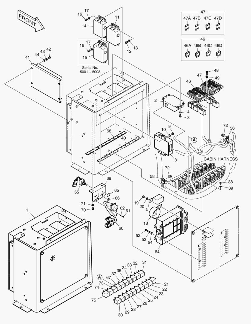 РЫЧАГ ПЕРЕКЛЮЧЕНИЯ ПЕРЕДАЧИ В СБОРЕ