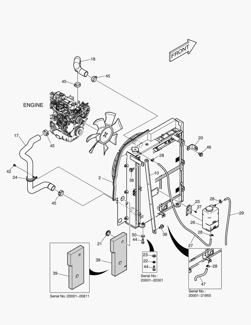 ОПОРТНЫЙ УЗЕЛ РАДИАТОРА