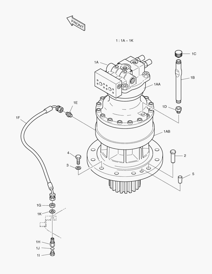ПОВОРОТНОЕ УСТРОЙСТВО В СБОРЕ