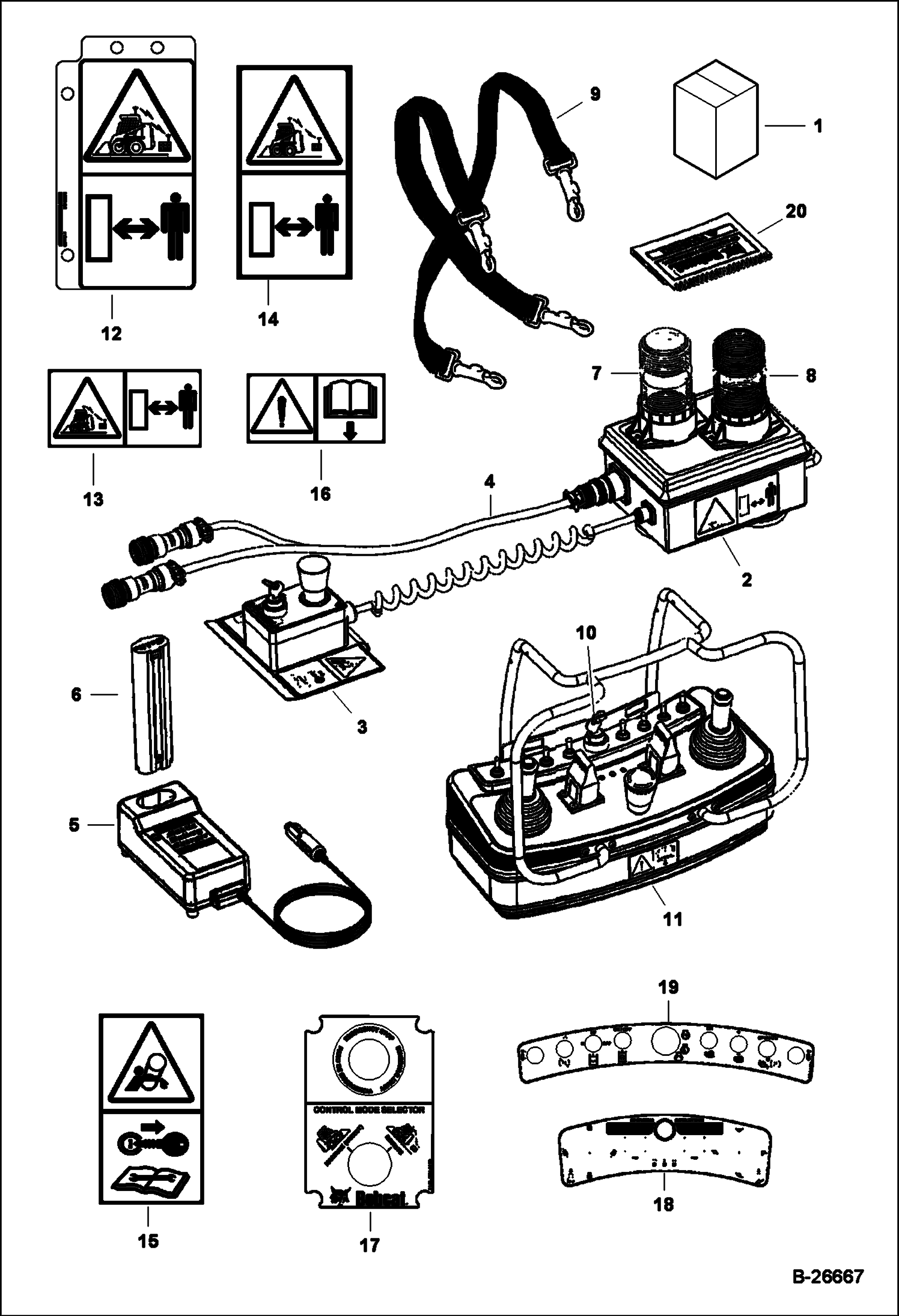 ПУЛЬТ УПРАВЛЕНИЯ РАДИО (МНОГОРЕЖИМНЫЙ ДЖОЙСТИК УПРАВЛЕНИЯ)
