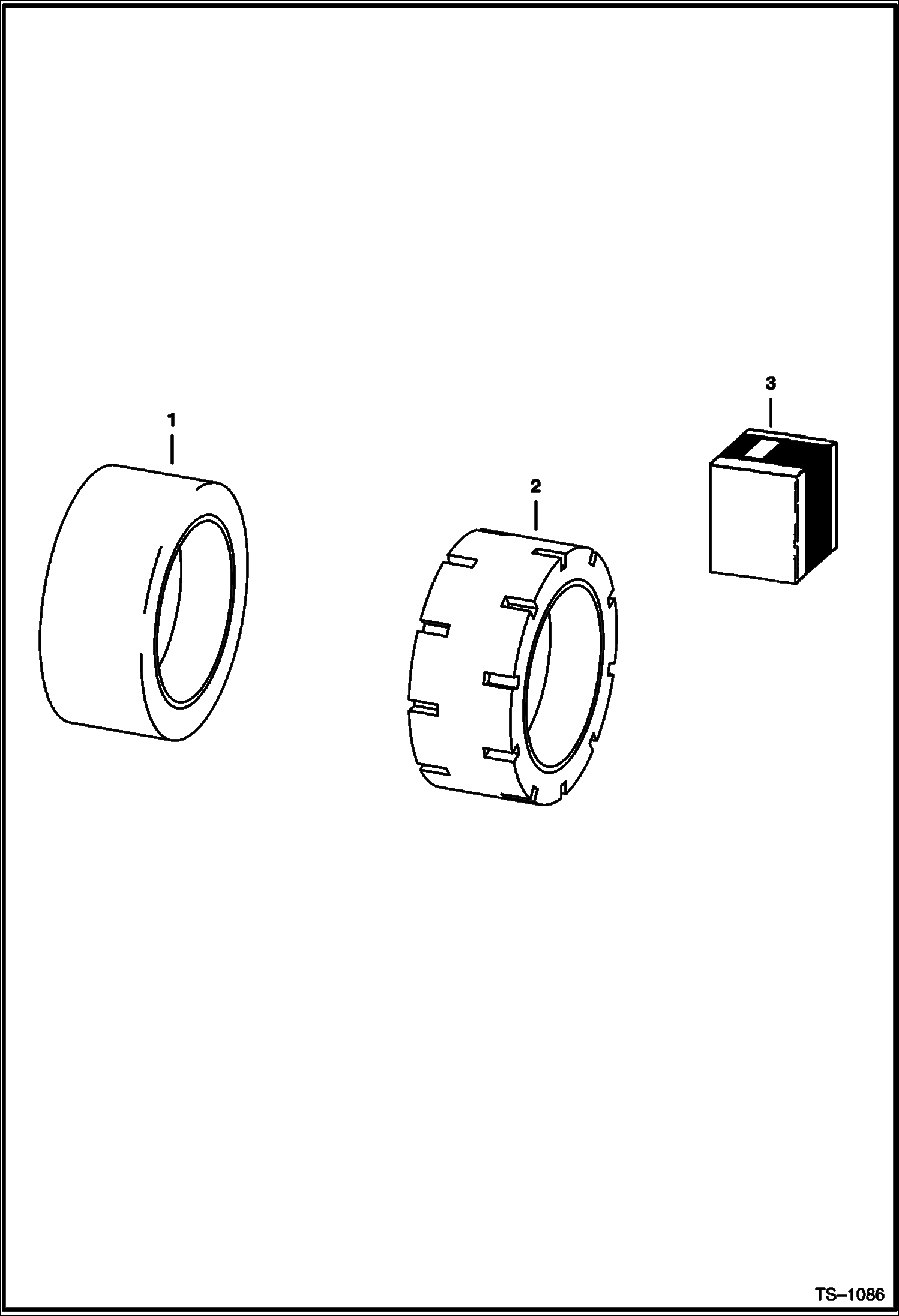 Схема ШИНЫ И КОЛЕСНЫЕ ДИСКИ (СПЛОШНАЯ ШИНА - SETCO)