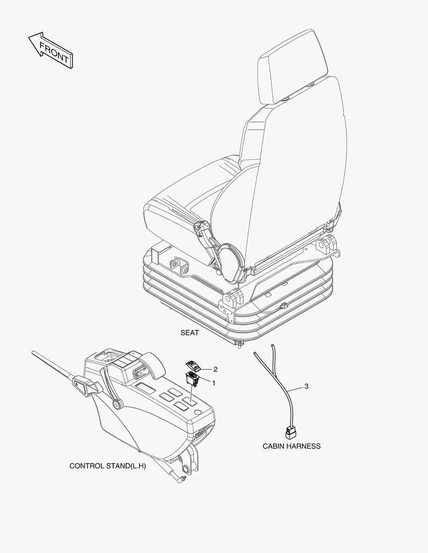 Спецтехника 8120 SWITCH - HEATER SEAT - главное фото