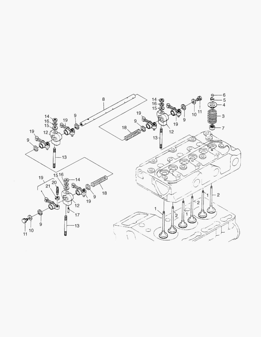 044 VALVE & ROCKER ARM