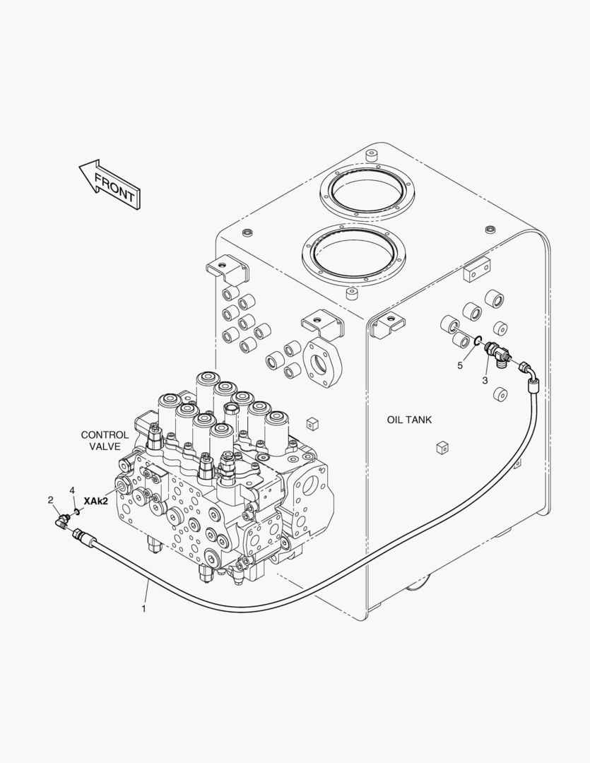 ТРУБОПРОВОД СЕРВОУПРАВЛЕНИЯ(6)