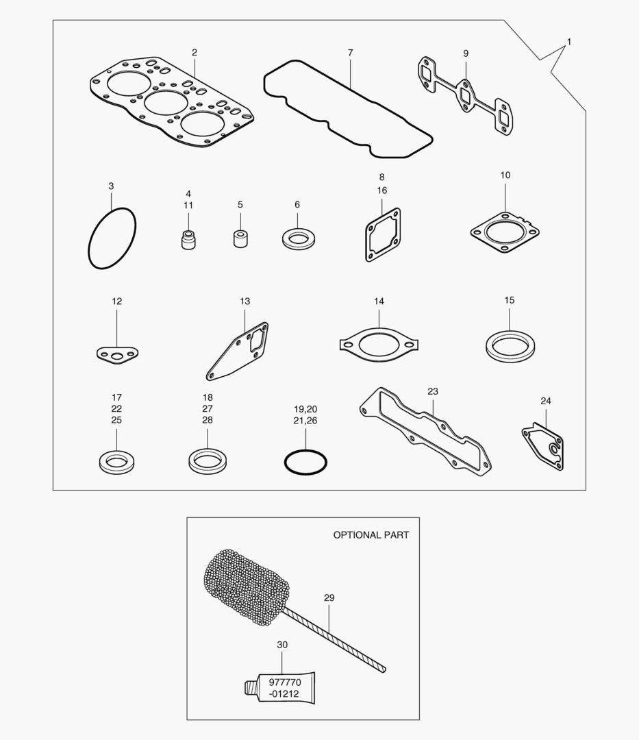 НАБОР ПРОКЛАДОК