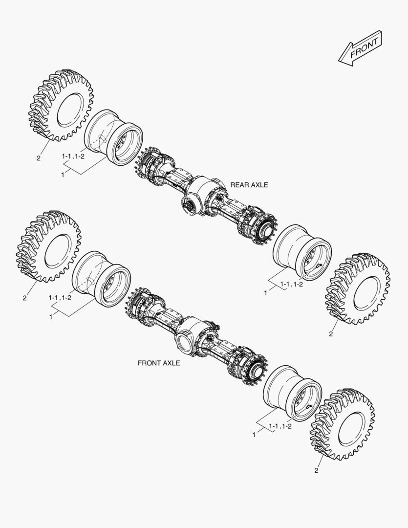 КОЛЕСА В СБОРЕ - 23.5XR25XL3