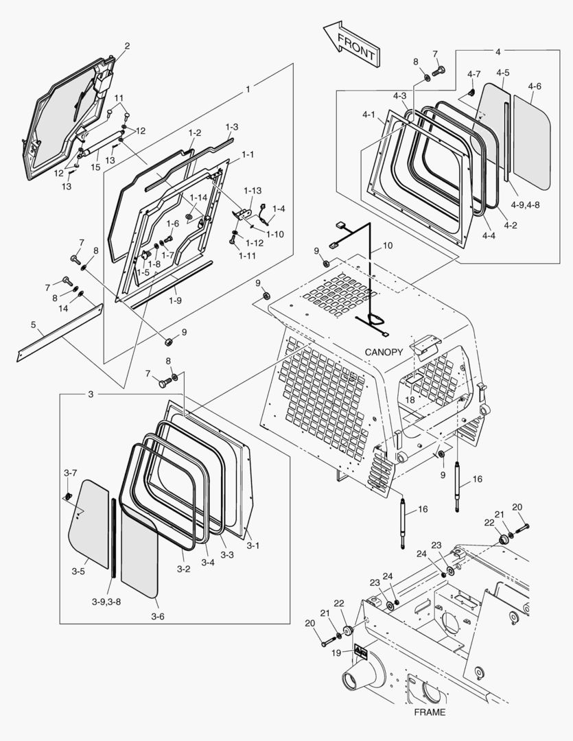 Спецтехника УСТАНОВКА ДВЕРИ от Globus Machinery