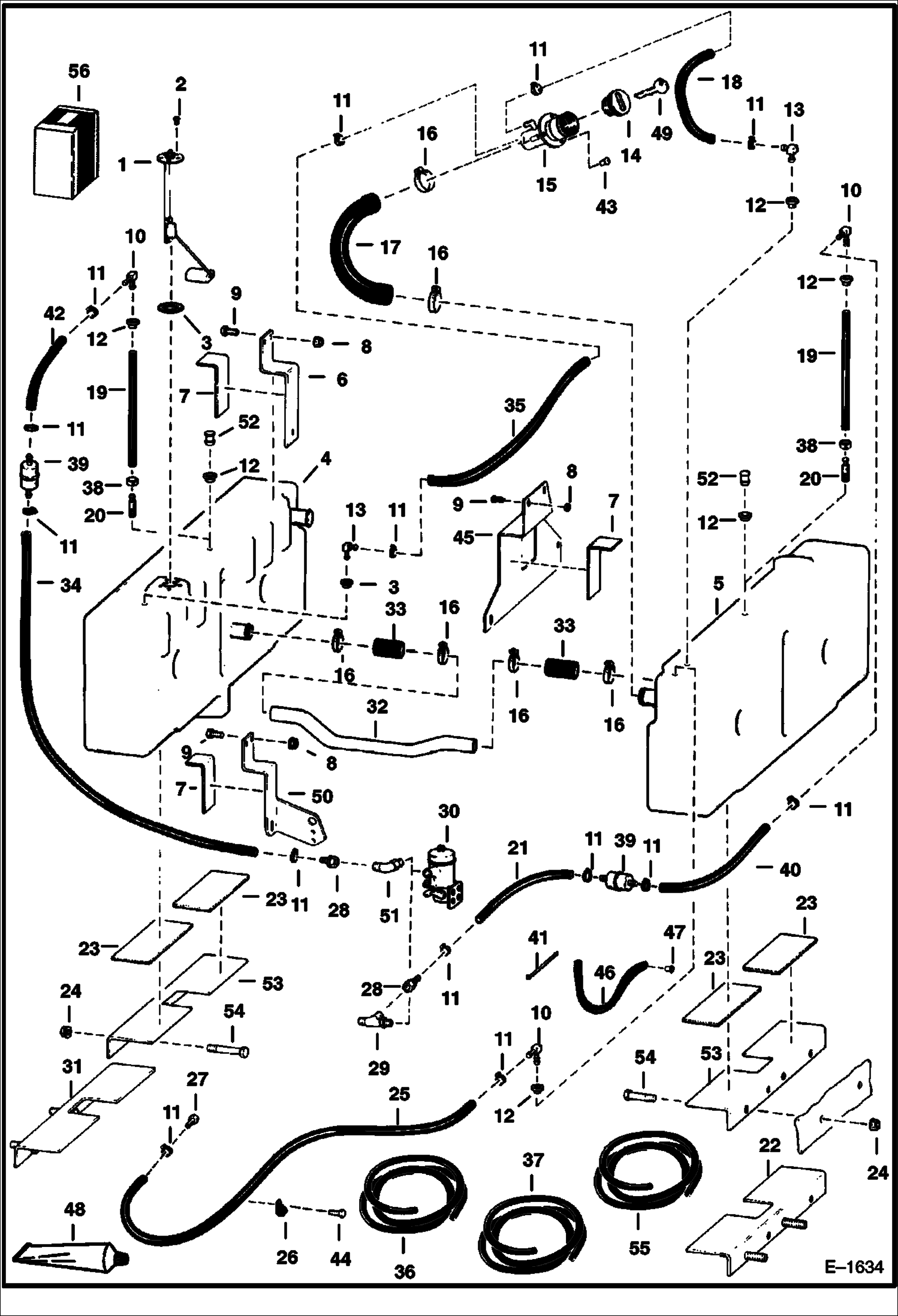 СИСТЕМА ПОДАЧИ ТОПЛИВА (СЕРИЙНЫЙ НОМЕР 12001 И ВЫШЕ)