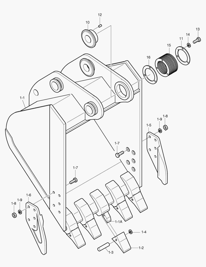 3120 BUCKET-0.8MВі