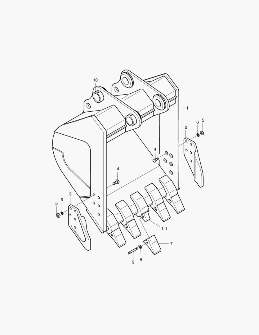 3140 BUCKET -1.4MВі