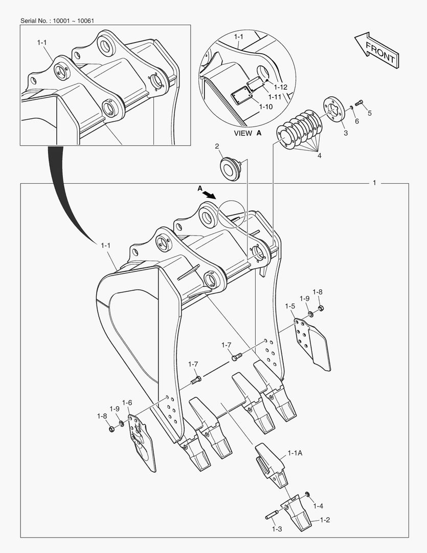 6870 BUCKET - 1.25mВі