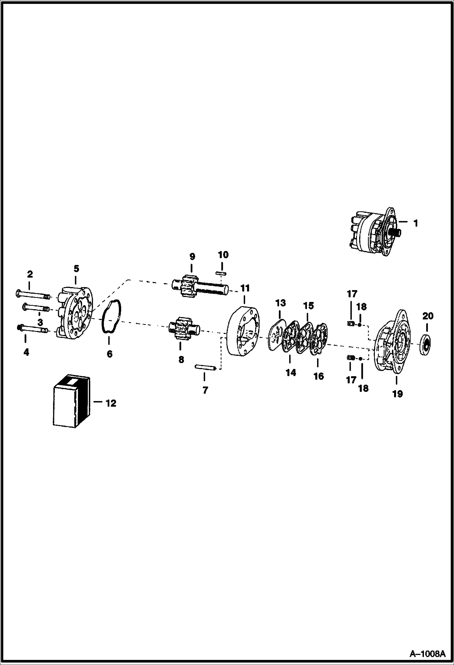 ГИДРОПРИВОДНОЙ НАСОС CESSNA NO. 24387-OBAA И 24304-RAB
