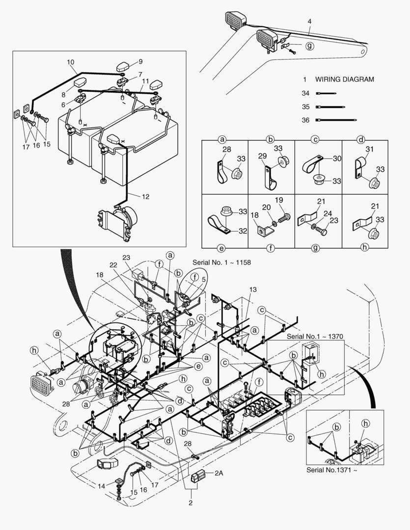 ЭЛЕКТРОПРОВОДКА(1)-СОПРЯЖЕННЫЕ ДЕТАЛИ