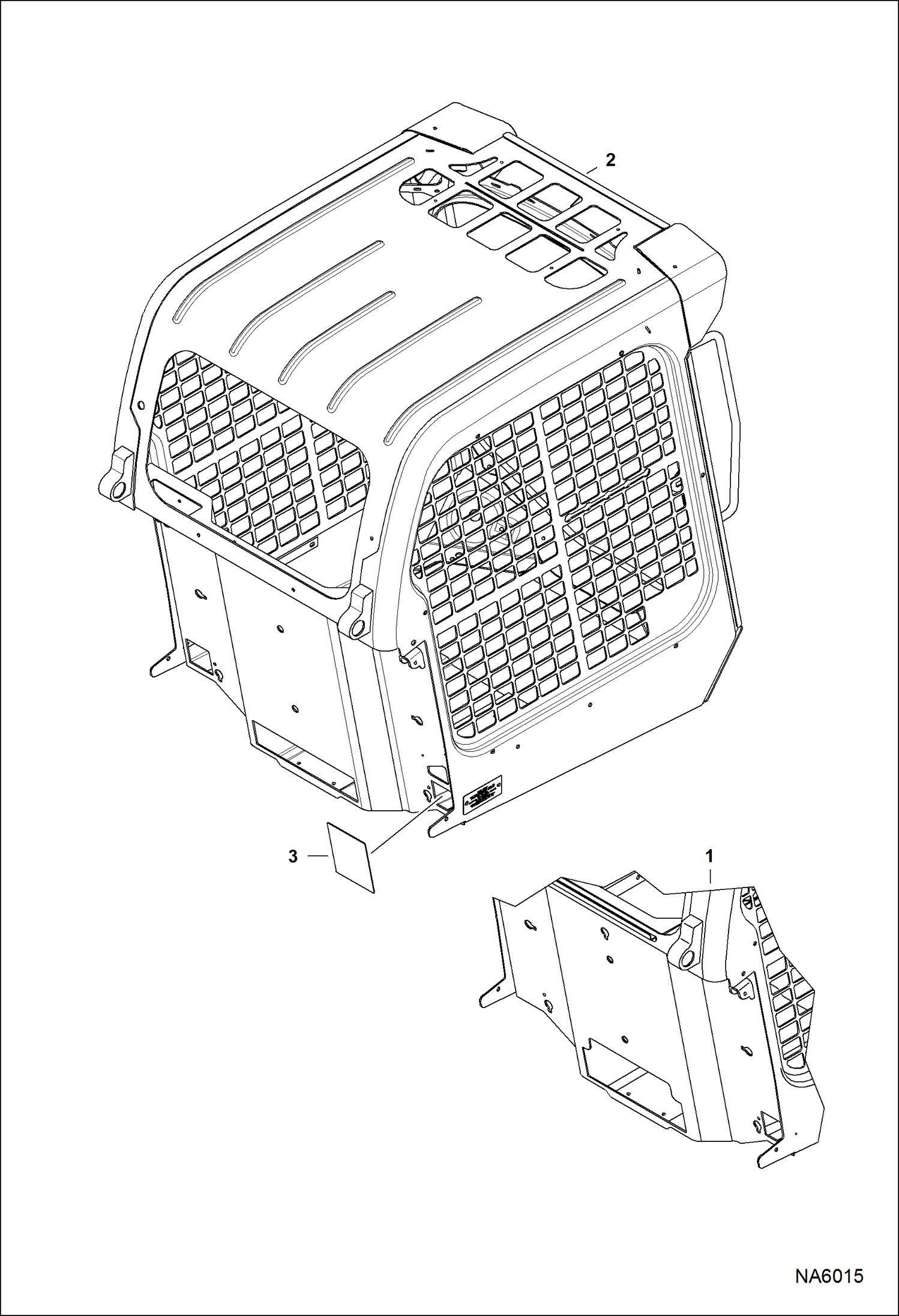 КАБИНА ОПЕРАТОРА (ЗАМЕНА КАБИНЫ)