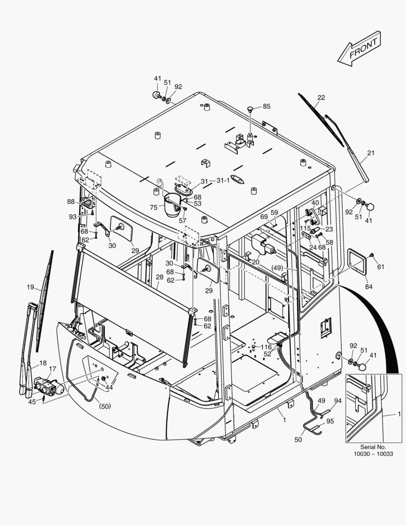 КАБИНА(1) - КОРПУС