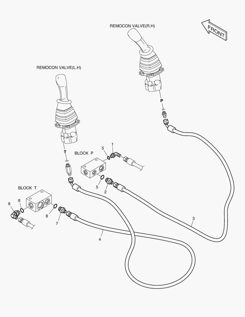 ТРУБОПРОВОД СЕРВОУПРАВЛЕНИЯ(9)
