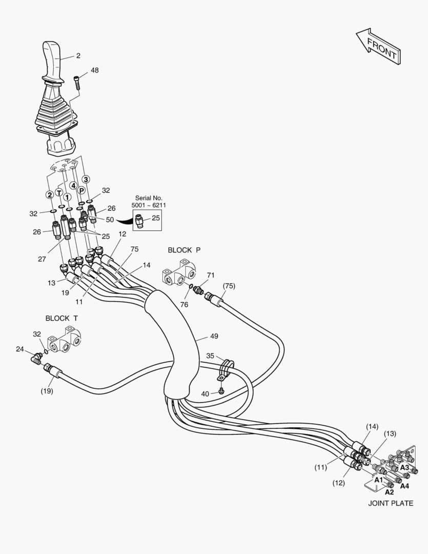 ТРУБОПРОВОД СЕРВОУПРАВЛЕНИЯ(6)