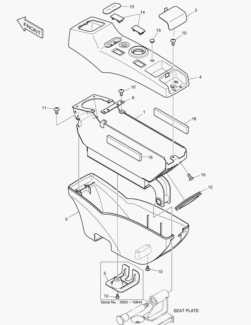 ПУЛЬТ УПРАВЛЕНИЯ - ПРАВОСТОРОННИЙ