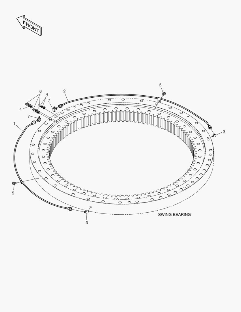 ТРУБОПРОВОД СМАЗОЧНОЙ СИСТЕМЫ