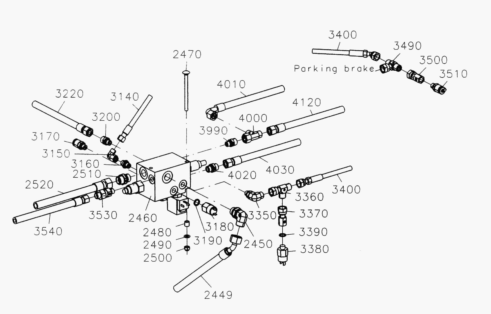 G190-52 ACCUMULATOR VALVE BLOCK