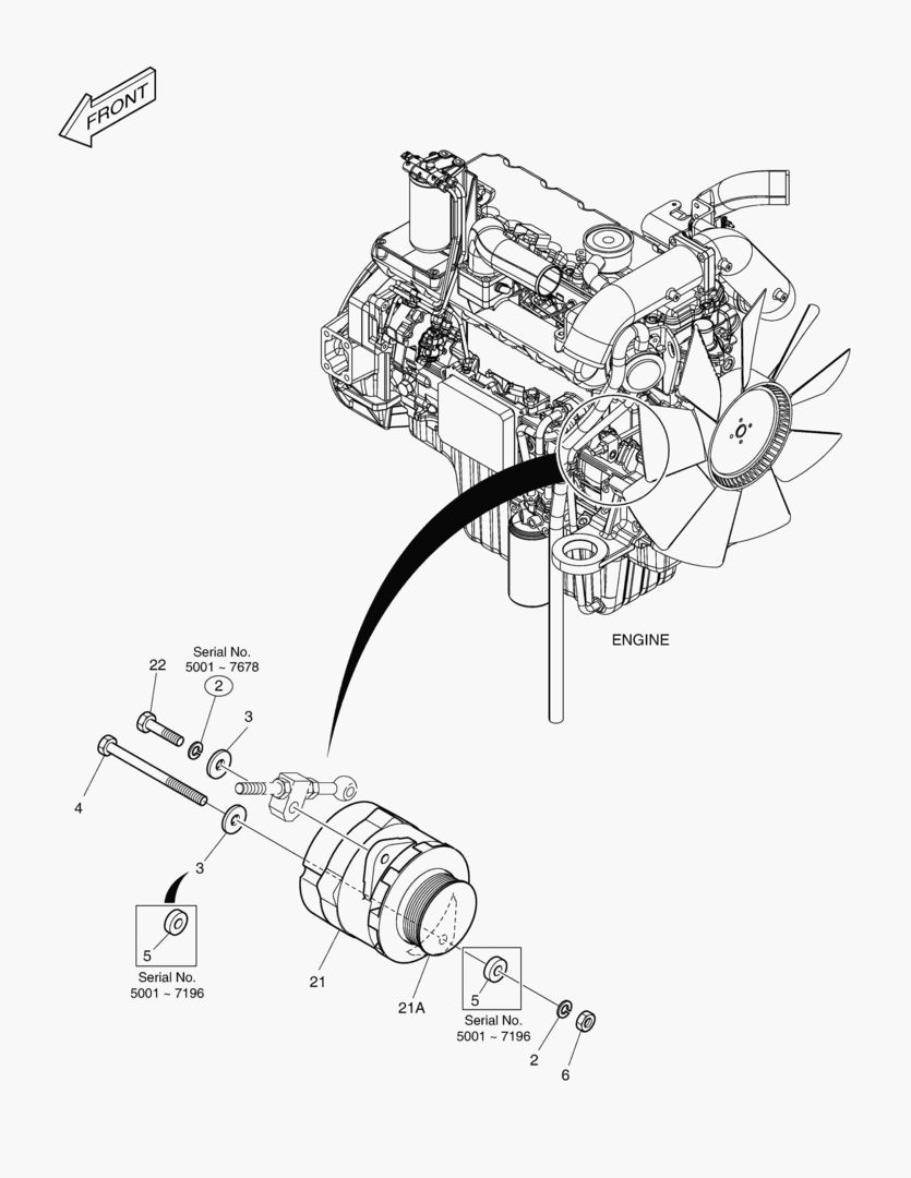 УСТАНОВКА ГЕНЕРАТОРА ПЕРЕМЕННОГО ТОКА