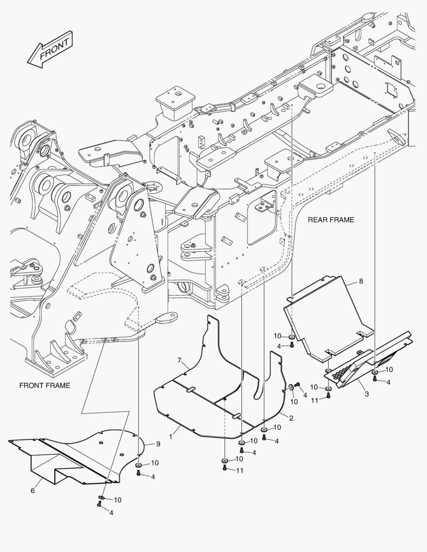 ОБТЕКАЕМАЯ ПОДКУЗОВНАЯ ПАНЕЛЬ - НЕДОСТУПНО