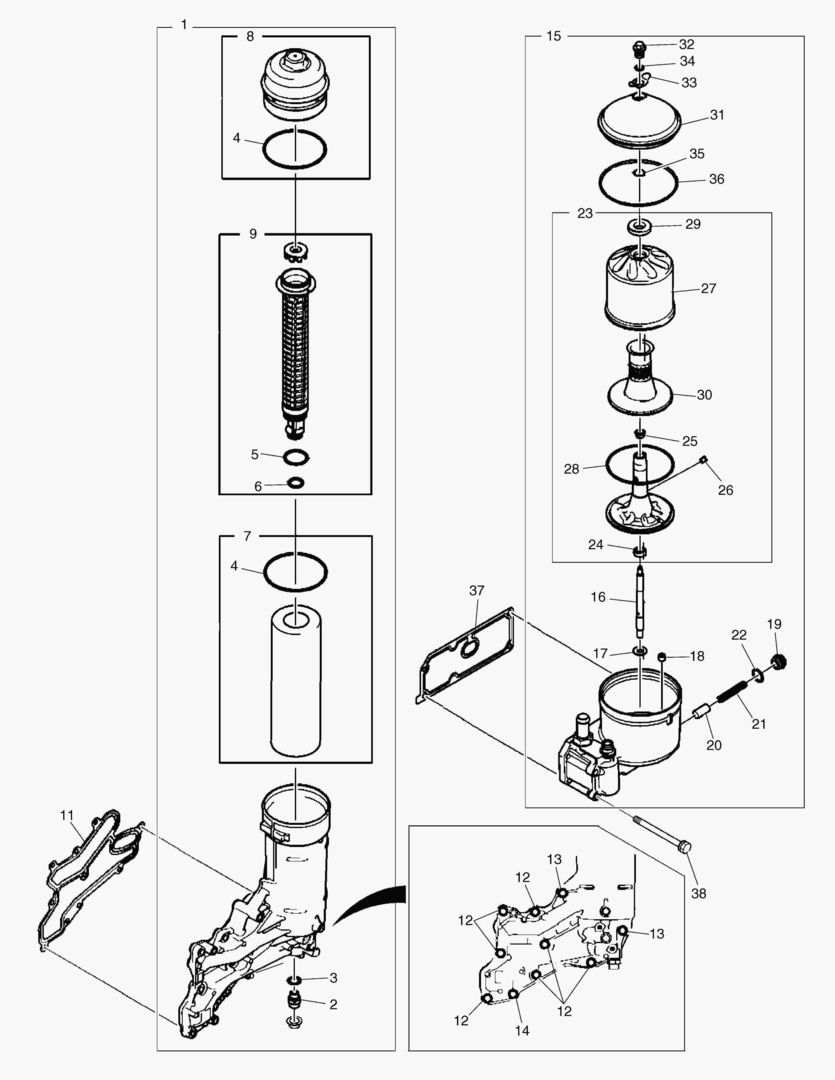 G010-170 CENTRIFUGAL OIL CLEANER OIL FILTER
