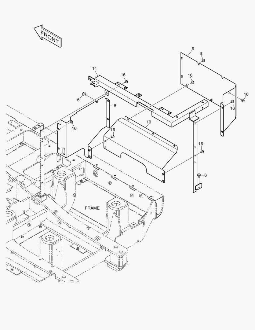 1620 SUPPORT & BAFFLE(2)