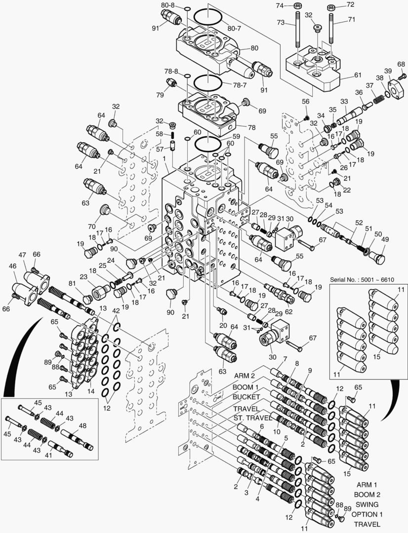 Спецтехника 4431 CONTROL VALVE - ROTATING [5396~] - главное фото