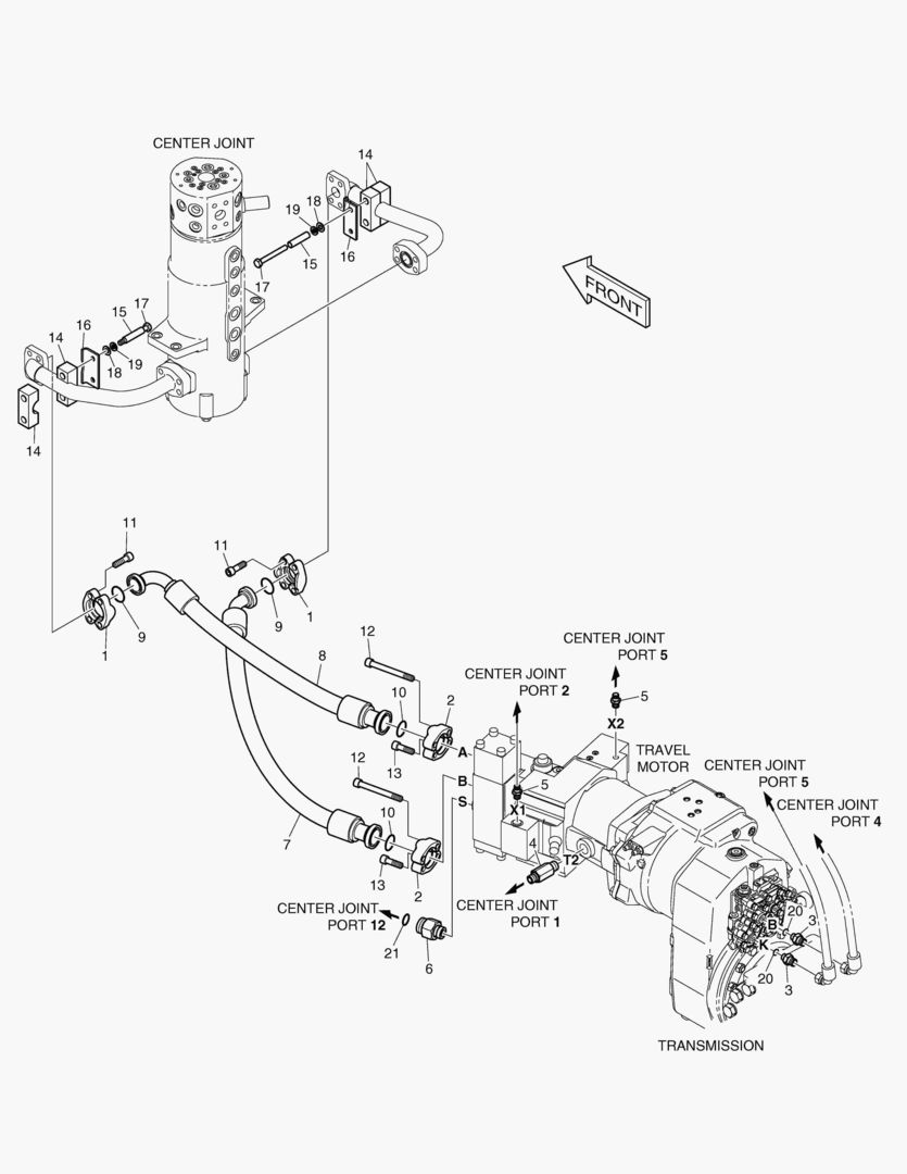 СИСТЕМА ТРУБОПРОВОДА КАРДАННОГО ВАЛА (1)