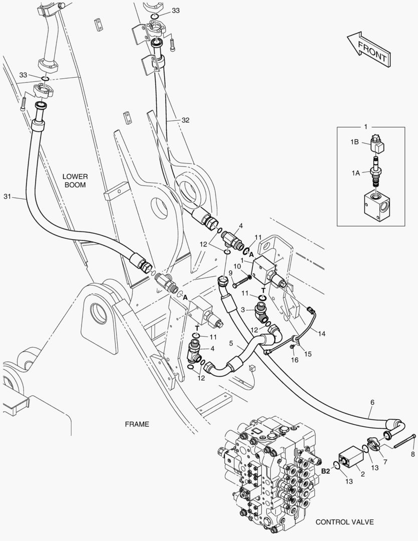 2 ТРУБОПРОВОДА - СТРЕЛА С ИЗМЕНЯЕМОЙ ГЕОМЕТРИЕЙ