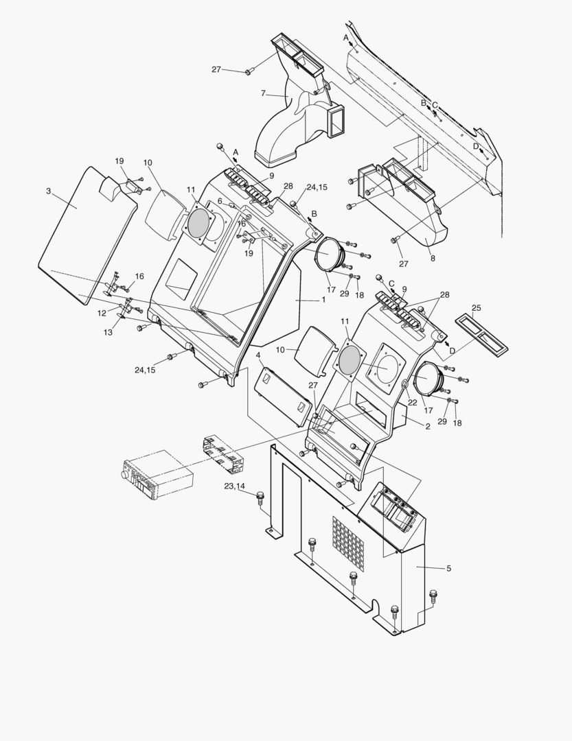 КРЫШКА ОБОГРЕВАТЕЛЯ В СБОРЕ