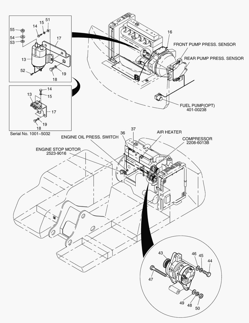Схема ЭЛЕКТРИЧЕСКИЕ ЗАПЧАСТИ(6)-ДВИГАТЕЛЬ