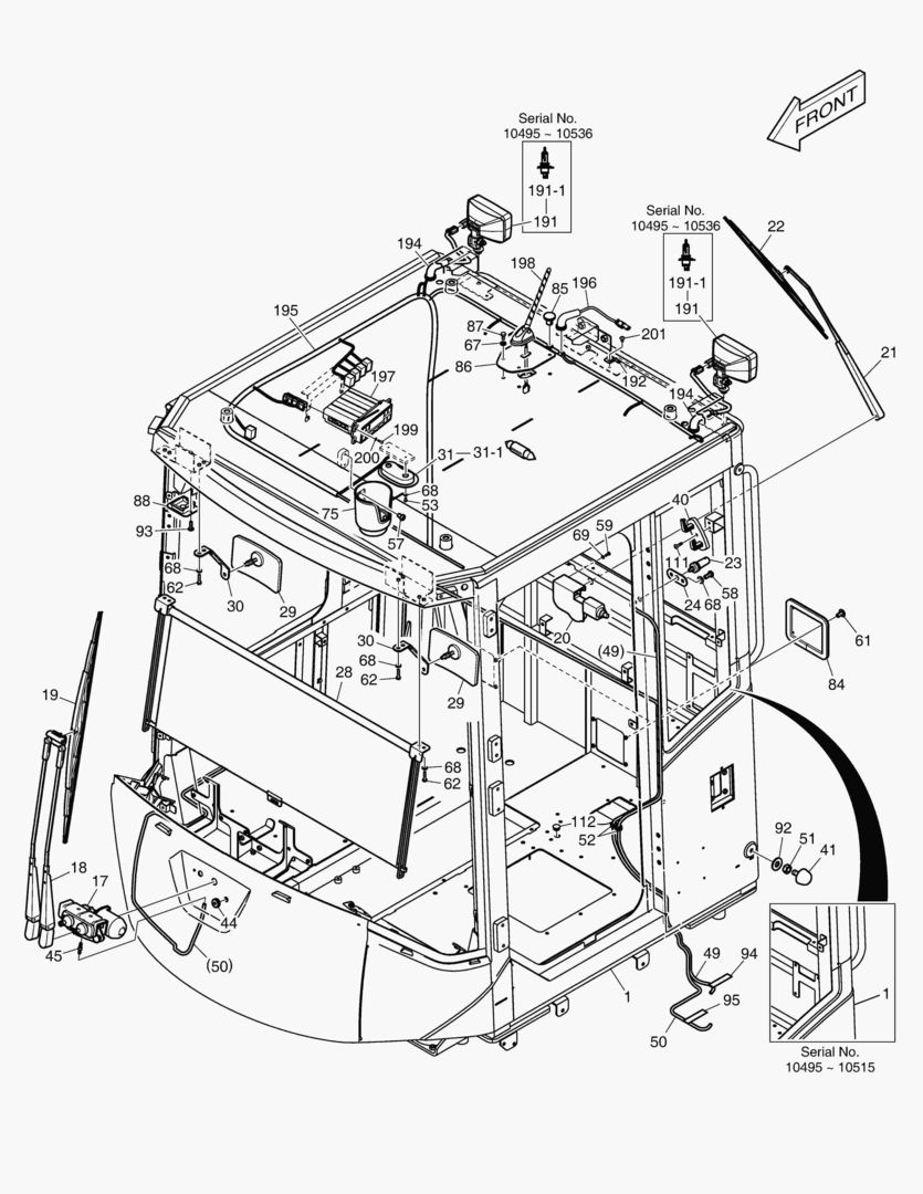 КАБИНА(1) - КОРПУС