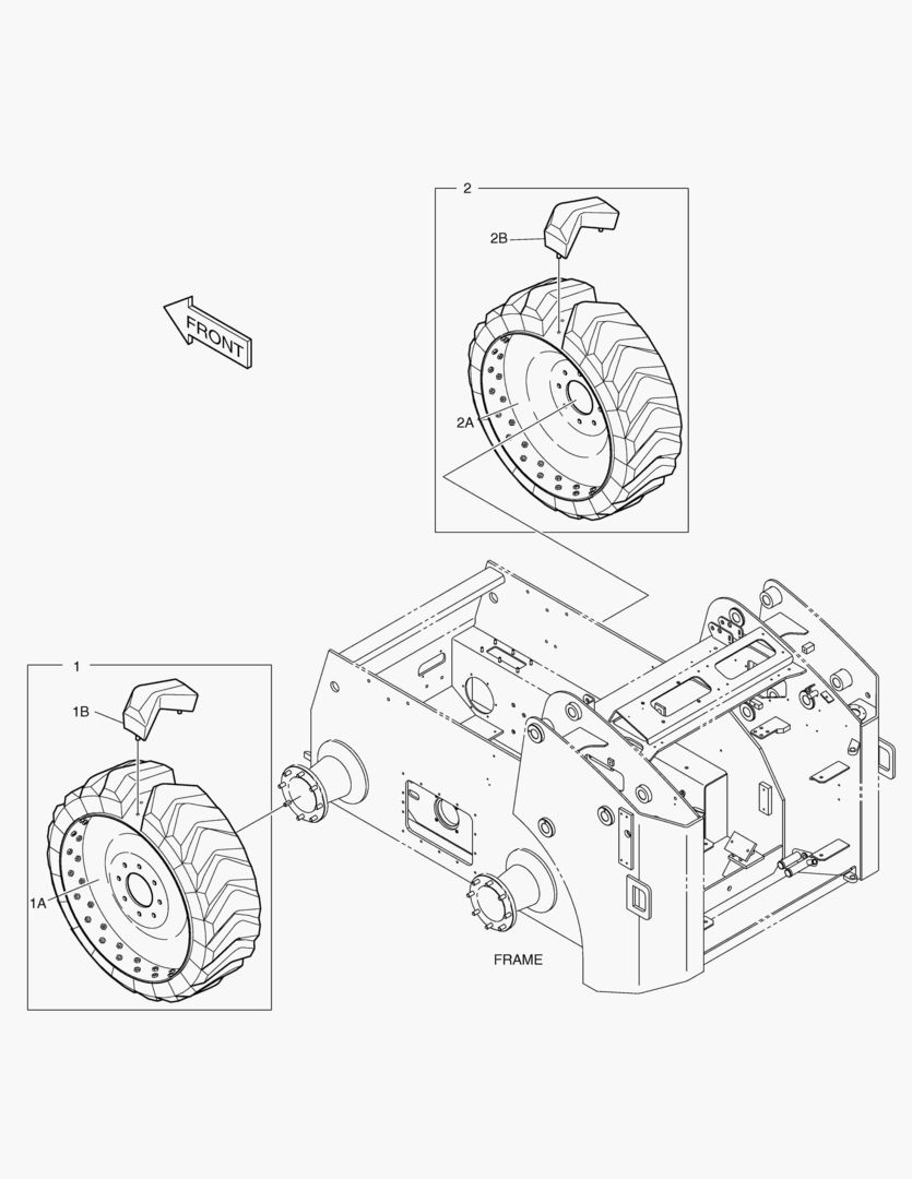 Схема 6110 WHEEL ASS`Y-12Г—16.5