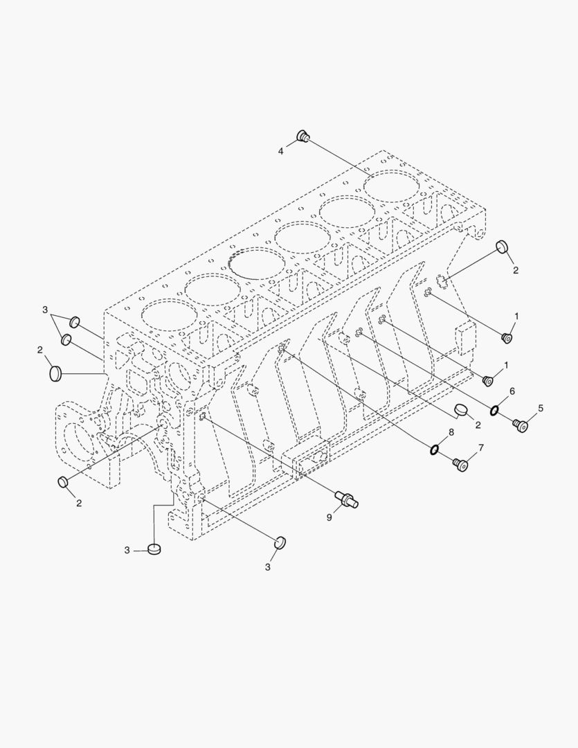 БЛОК ЦИЛИНДРА ТРУБОПРОВОДА
