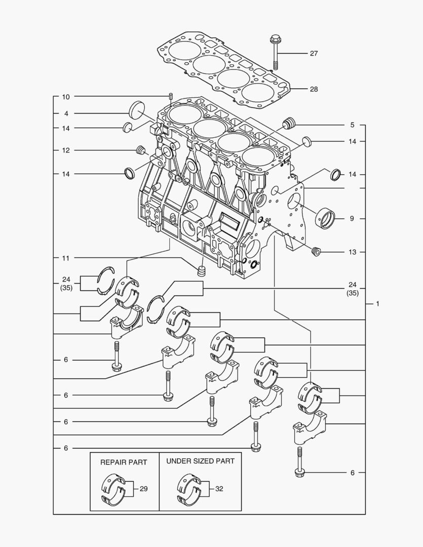 БЛОК ЦИЛИНДРОВ