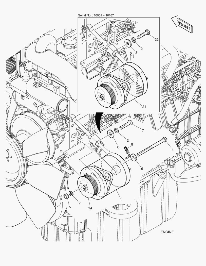 УСТАНОВКА ГЕНЕРАТОРА ПЕРЕМЕННОГО ТОКА
