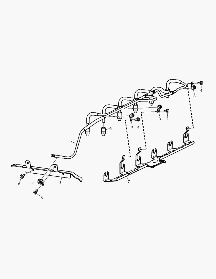 035 BLEED PIPE ENGINE