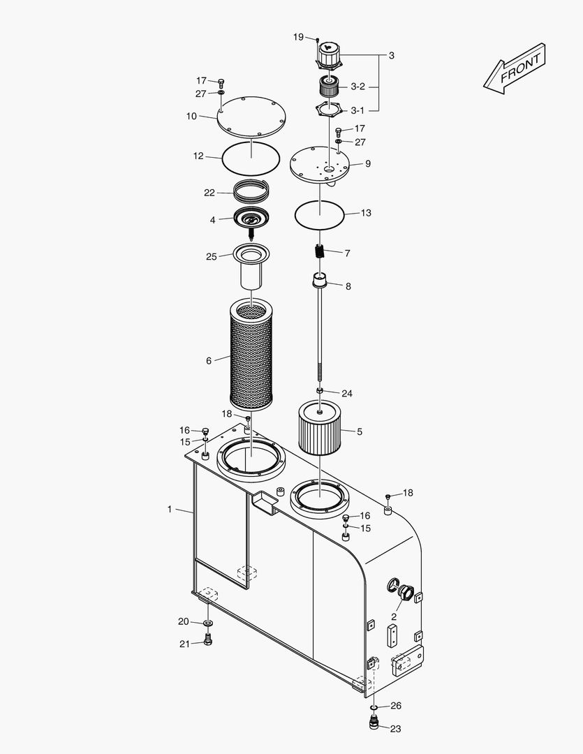 РЕЗЕРВУАР ДЛЯ МАСЛА