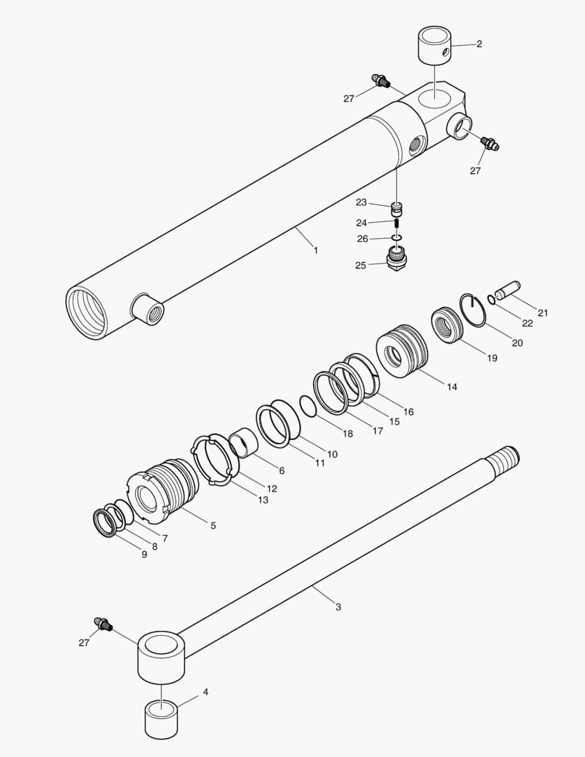 3610 STEERING CYLINDER [10001~10026]
